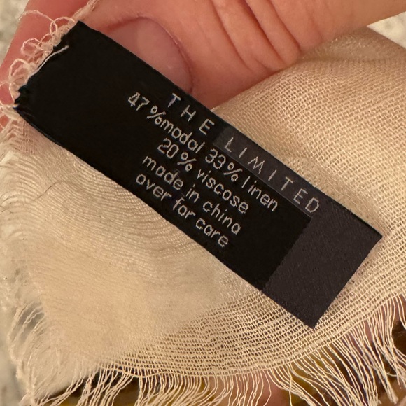 The Limited collectors item limited edition dog pattern scarf. 30x80. Like new. - Picture 4 of 5